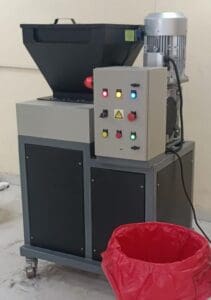 biomedical waste shredder